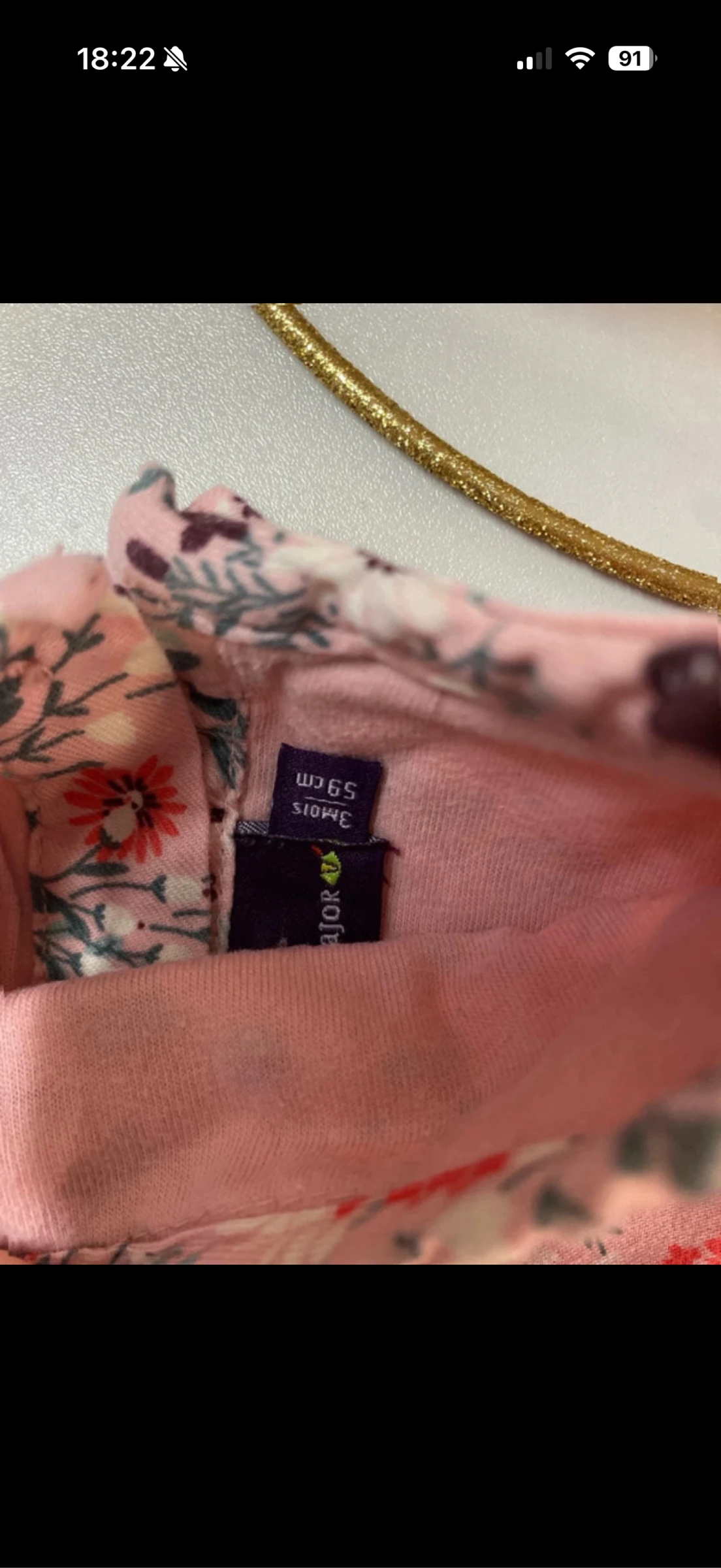 Blouse voor babymeisje - Sergent major - Maat 3 maanden – photo 3